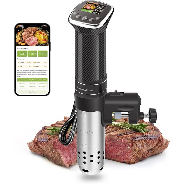 GENERICO Sous Vide KitchenBoss G322PT WiFi 20L Acero Inoxidable