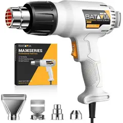 GENERICO - Pistola de Calor BATAVIA 1800W Doble Fusible Kit