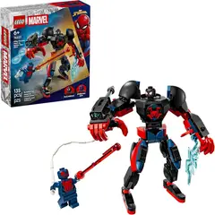 LEGO - Marvel 76337 Miles Morales Mech vs SpiderMan 2099