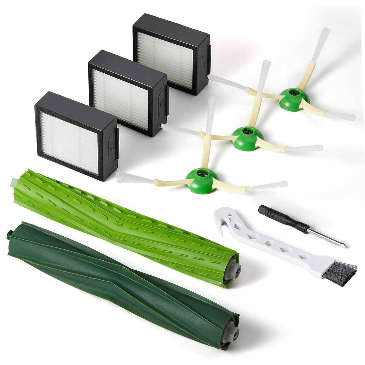 IROBOT - Kit Repuestos CHIKIXSON para iRobot E I J HEPA Cepillos