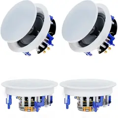 GENERICO - Parlantes Techo Herdio 6.5 640W Bluetooth 2 Vías Set 4