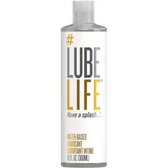 GENERICO - Lubricante antimo LubeLife Base Agua 360ml Compatible Juguetes