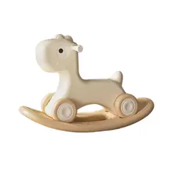 KIDSCOOL - Caminador Mecedor Caballito 3 en 1 Blanco