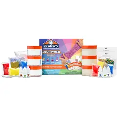 SLIME - Kit Elmers Color Wheel 24 Piezas Aromatizado Seguro