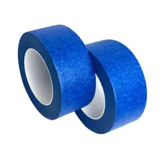 GENERICO - Cinta Enmascarar JayJayup 2 Pulgadas Azul 2 Rollos 55m