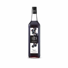 1883 MAISON ROUTIN - SYROP ROUTIN BLACKCURRANT CASSIS GROSELLA NEGRA 1000 MLll