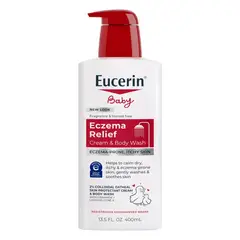 EUCERIN - Baby Eczema Relief Body Wash 400ml Sin Fragancia