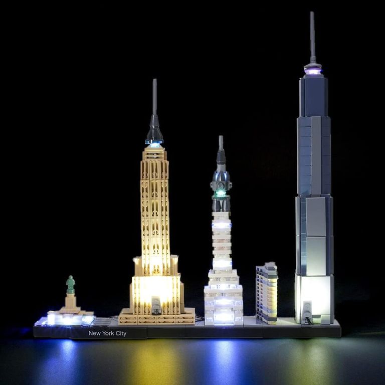 LEGO Kit de Luces LED para New York City 21028 Versión Mejorada