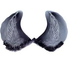 GENERICO - ALAS ANGEL NEGRO X1 UNI