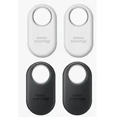 SAMSUNG - Galaxy SmartTag2 - Localizador Bluetooth 4 Pack Color Blanco y Negro Blanco/negro