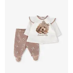 LIMONADA - Conjunto recién nacida abrigado L132222614 beige