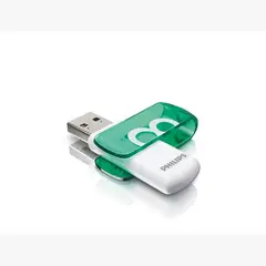 PHILIPS - Pendrive Vivid 8 GB USB Rápido Y Confiable USB 2.0 Color Verde High Speed