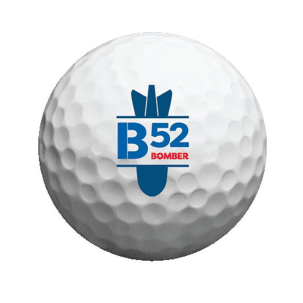 B52 - Pelotas Golf Zero Friction B52 Distance 15 Unidades Blancas 2 Capas