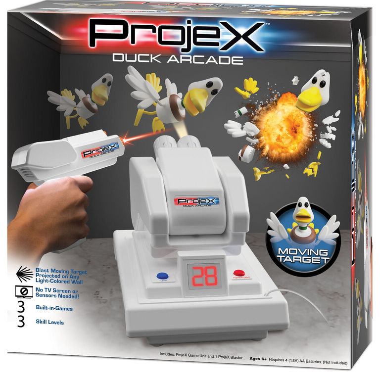 GENERICO Juego Projex Duck Arcade Proyector 3 Juegos Modelo 52718