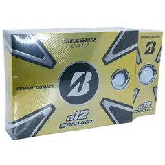 BRIDGESTONE - Pelotas Golf e12 Contact 15 Unidades 3 Capas Blanco