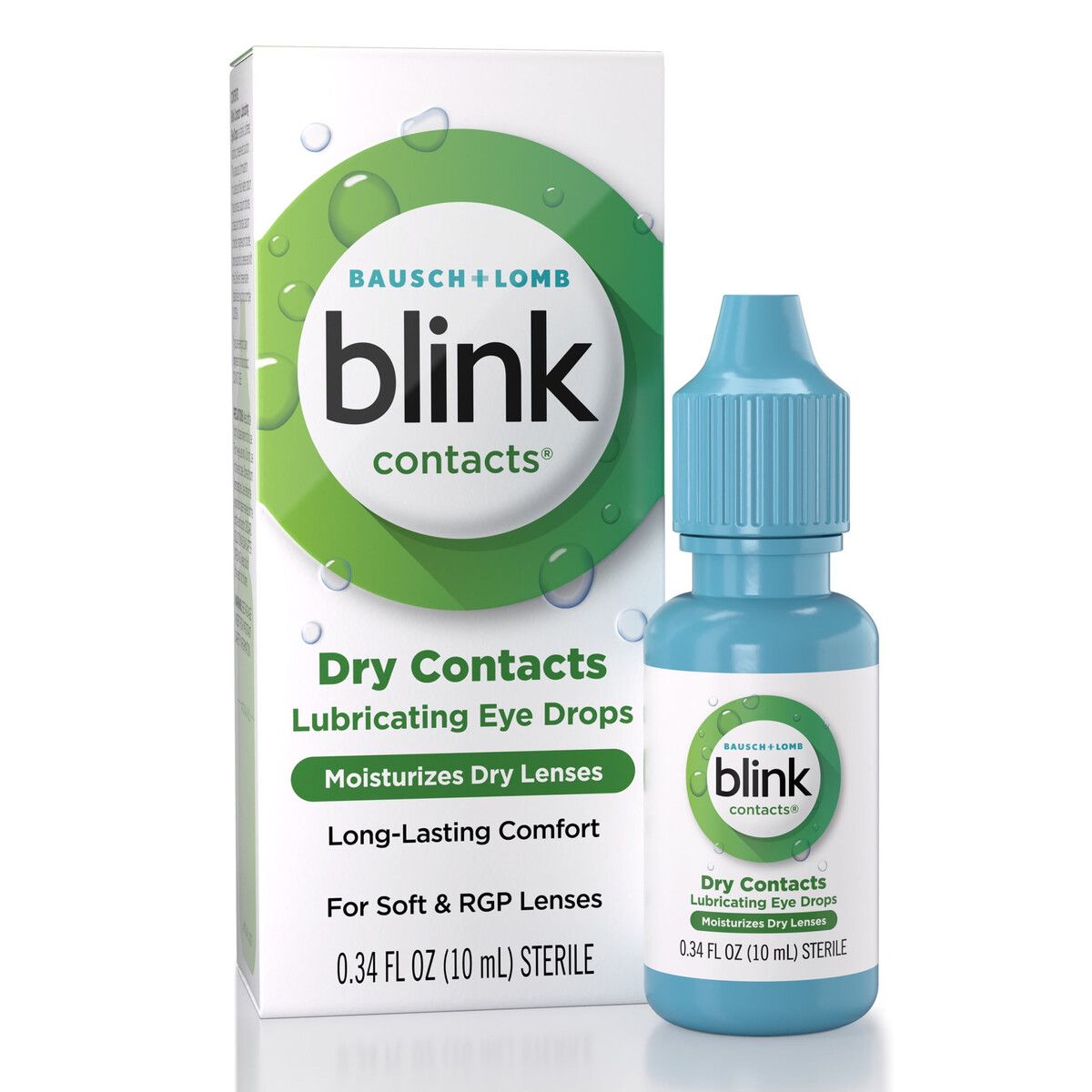 BLINK - Gotas Oculares Blink Contacts 10mL Bausch Lomb Lentes Blandos