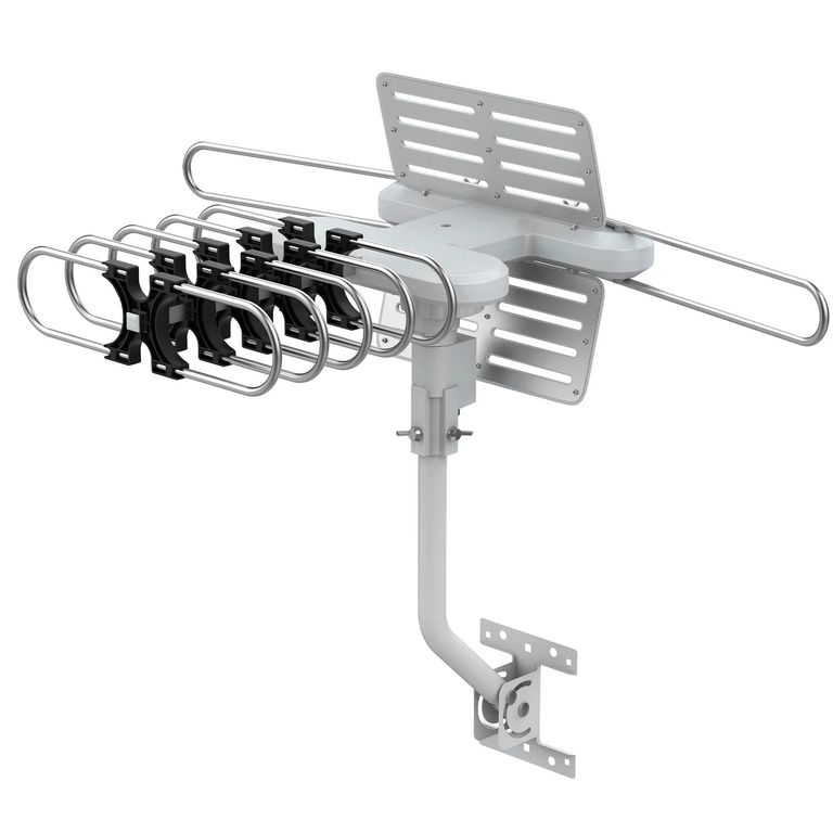 TECNOLAB ANTENA DIGITAL 360o VHFUHFHDTV MECANISMO ROTACION ALUMINIO TL874