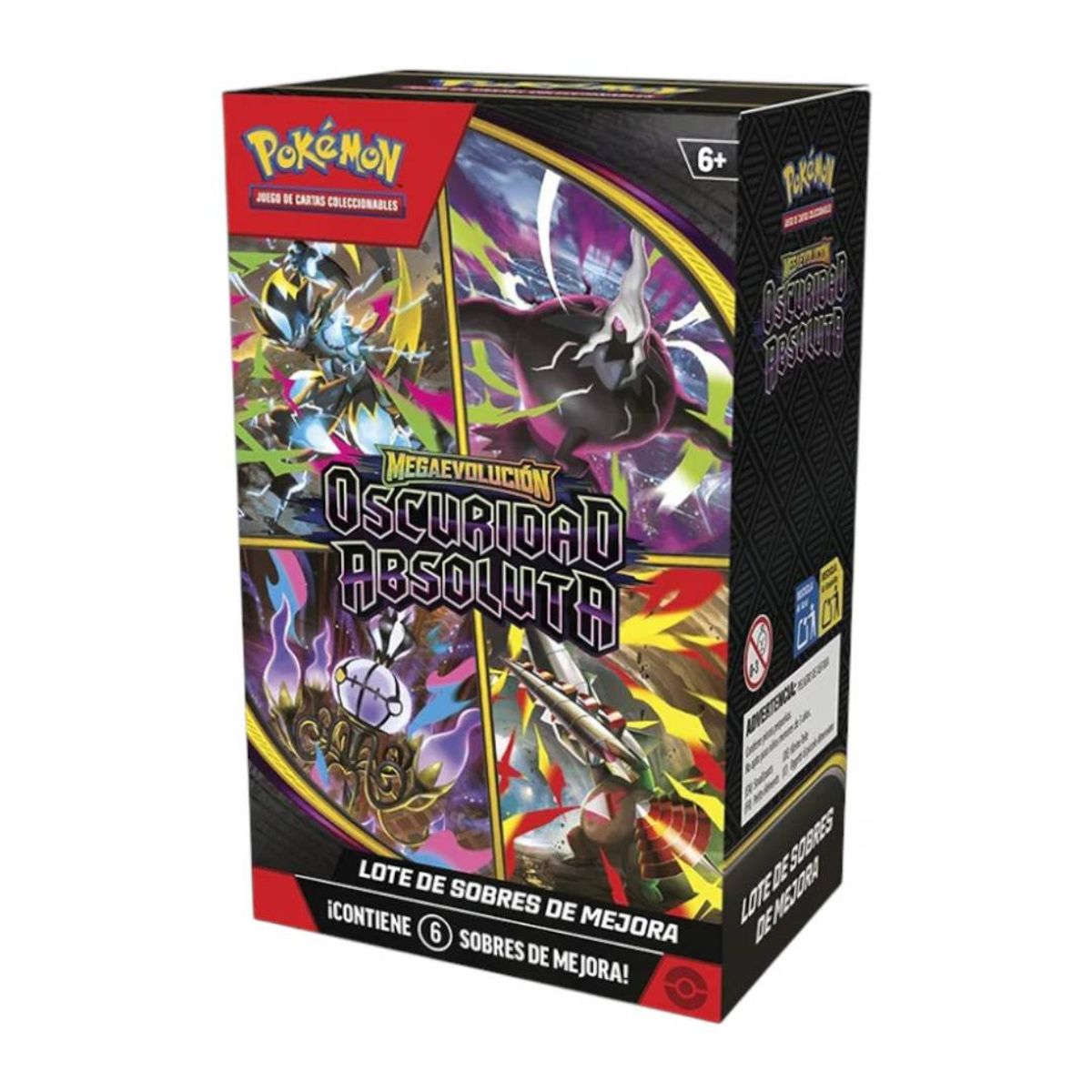 POKEMON - Pokemon TCG Mega Evolution Pitch Black Bundle Español