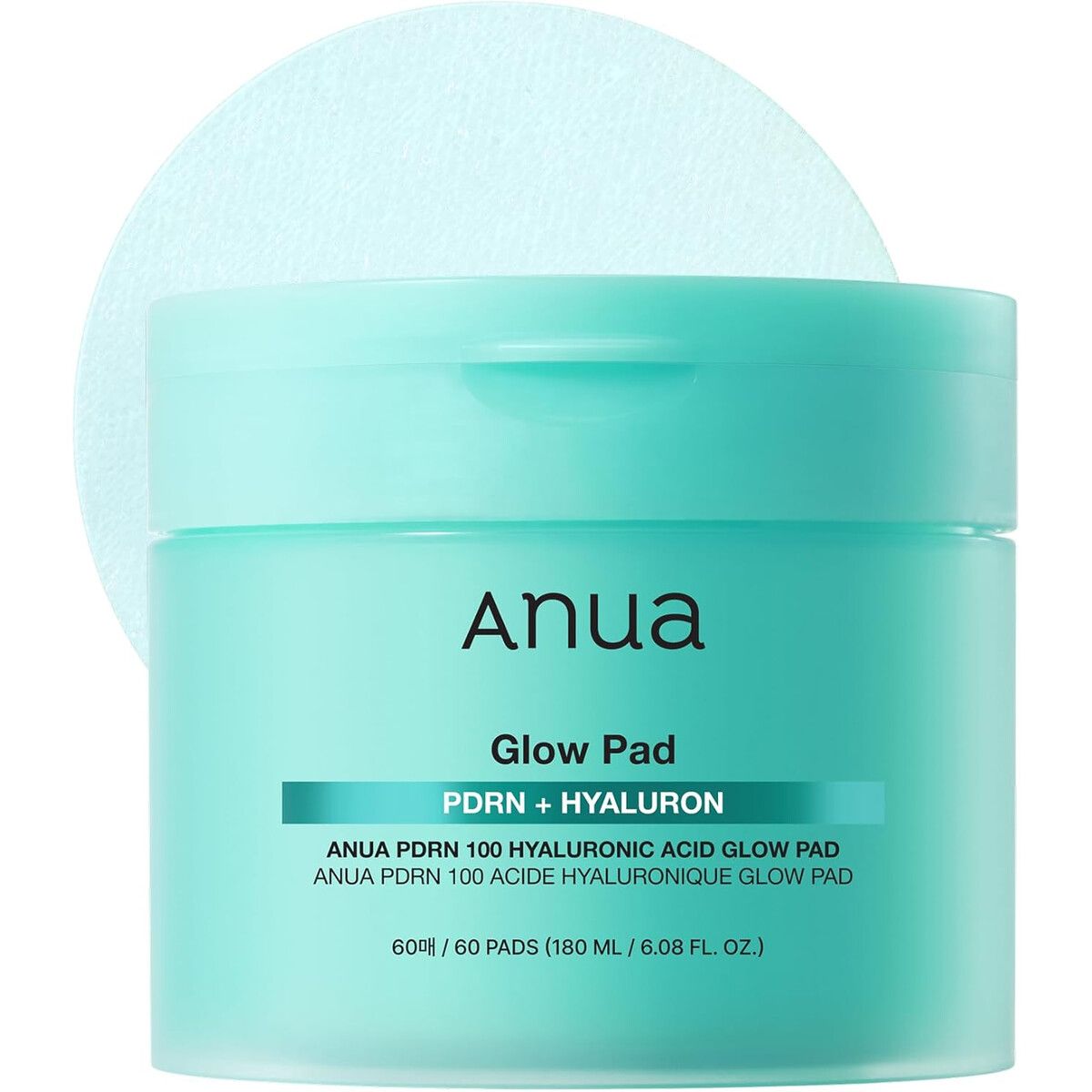 ANUA - Pads faciales Anua PDRN 100 ácido hialurónico 60u