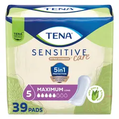 TENA - Toalla Sensitive Care Maximum Long 39 Unidades