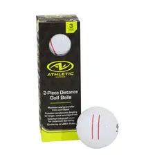 ATHLETIC - Pelotas de Golf Works 2 Piezas Distancia 3 Unidades
