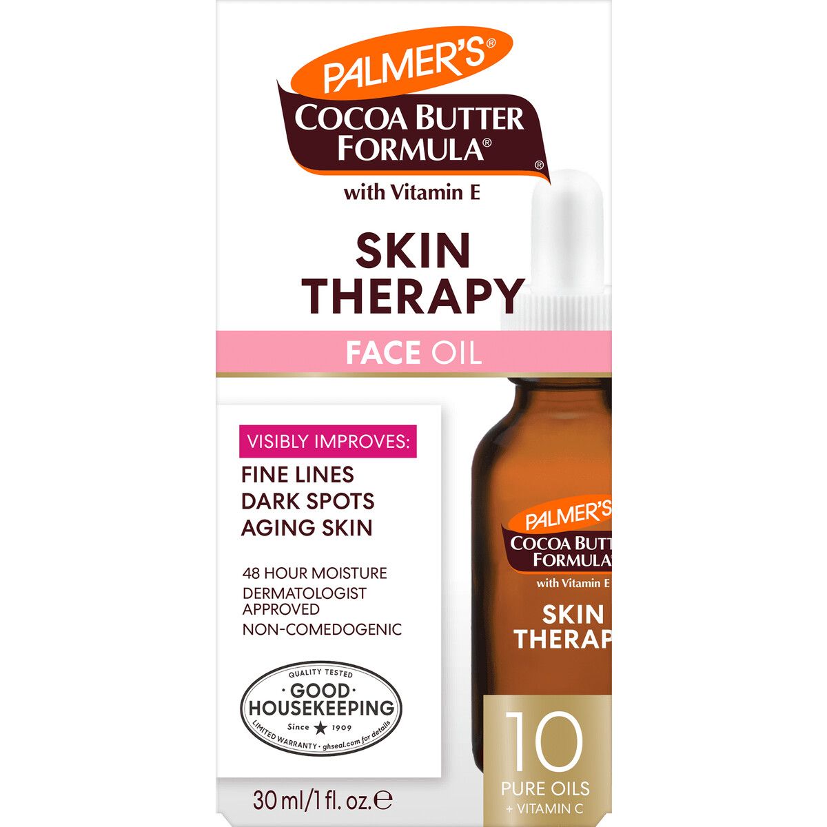 PALMERS - Aceite Facial Palmers Cocoa Butter 30ml Vitamin C Hidratante