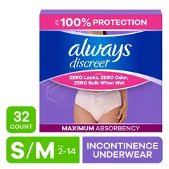 ALWAYS - Paaaales para Adultos Discreet Talla SM Máxima Absorción Mujer