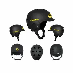CABOSUB - Casco Nieve Ski Snowboard Orejeras Acolchadas Vicera Talla L