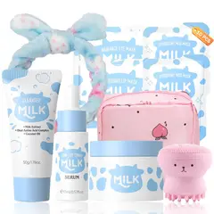 MILK - Kit Cuidado Facial para Niños 10 Piezas