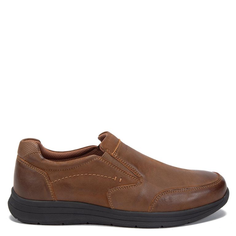 Zapato de cuero hombre tostado Calcuta 0036060