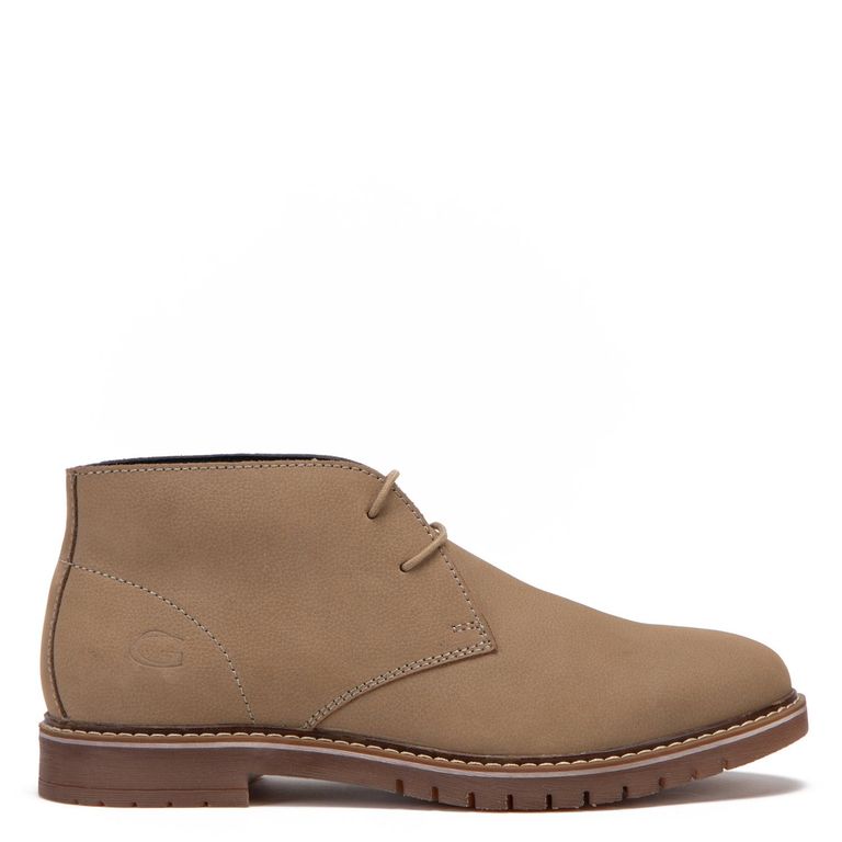 Botin de cuero hombre arena Albany 0035827