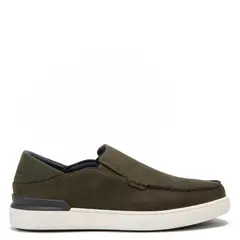 GUANTE - Zapatilla de cuero hombre verde Broome 0036065