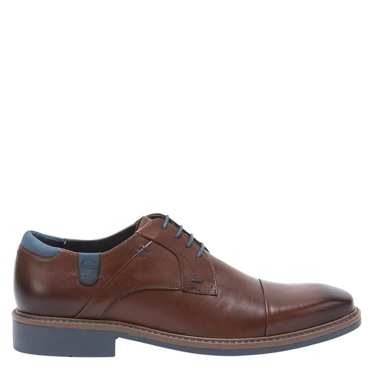 Zapato de cuero hombre café Toronto