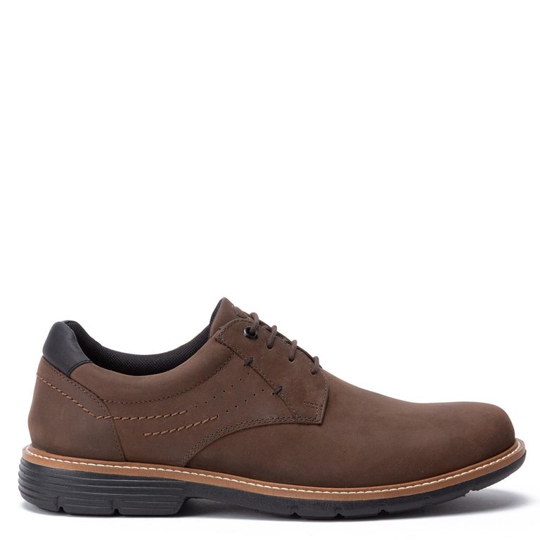 Zapato de cuero hombre chocolate Glasgow 0035912