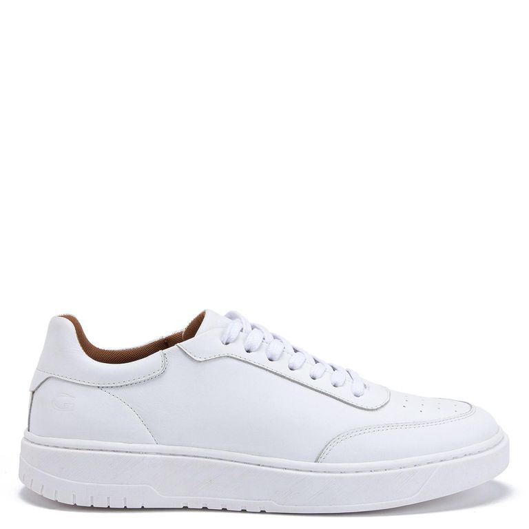 Zapatilla de cuero hombre blanco Hong Kong