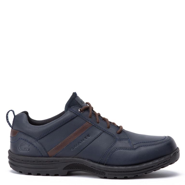 Zapato de cuero hombre marino Dortmund