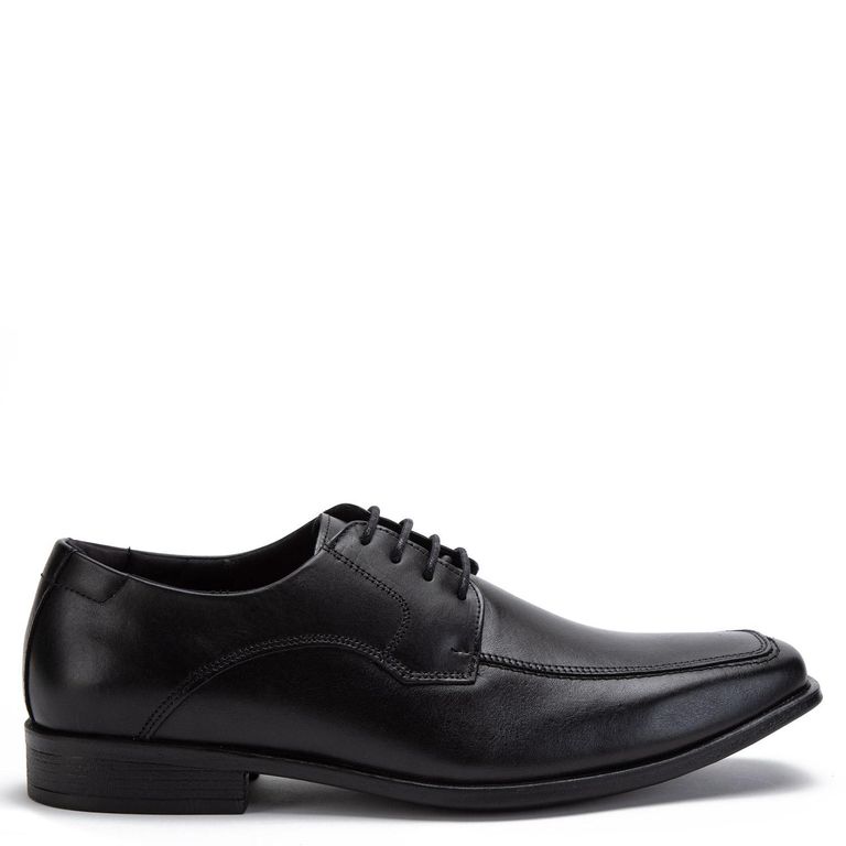Zapato de cuero hombre negro Veneza 0035471