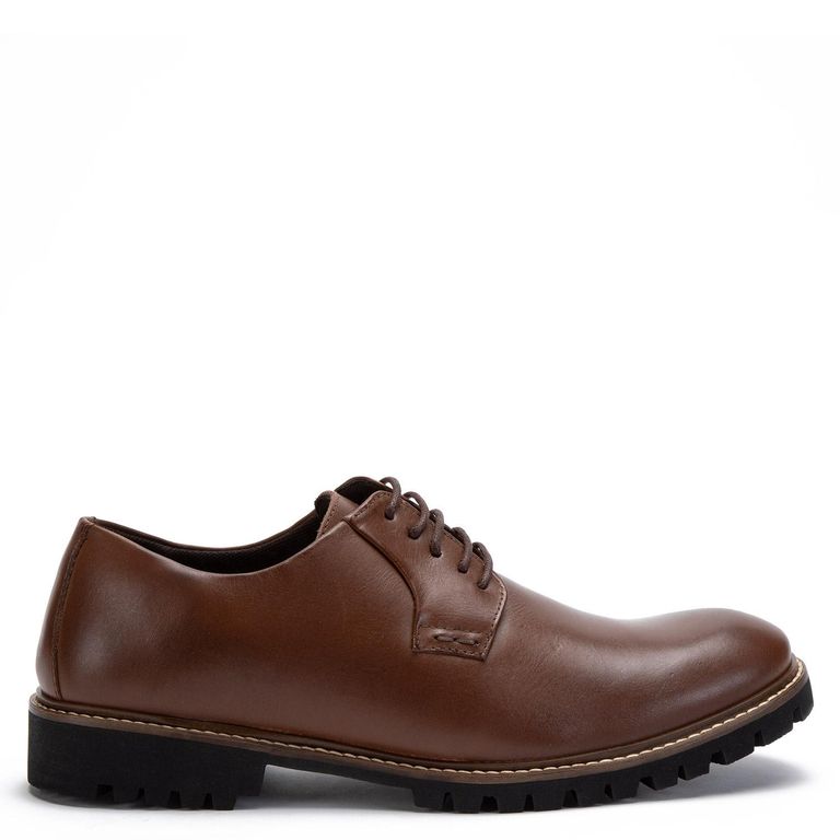 Zapato de cuero hombre whisky Quebec 0035457
