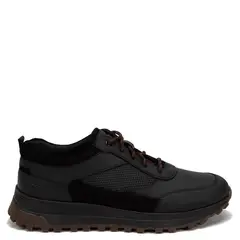 GUANTE - Zapato de cuero hombre negro Edmod 0036381