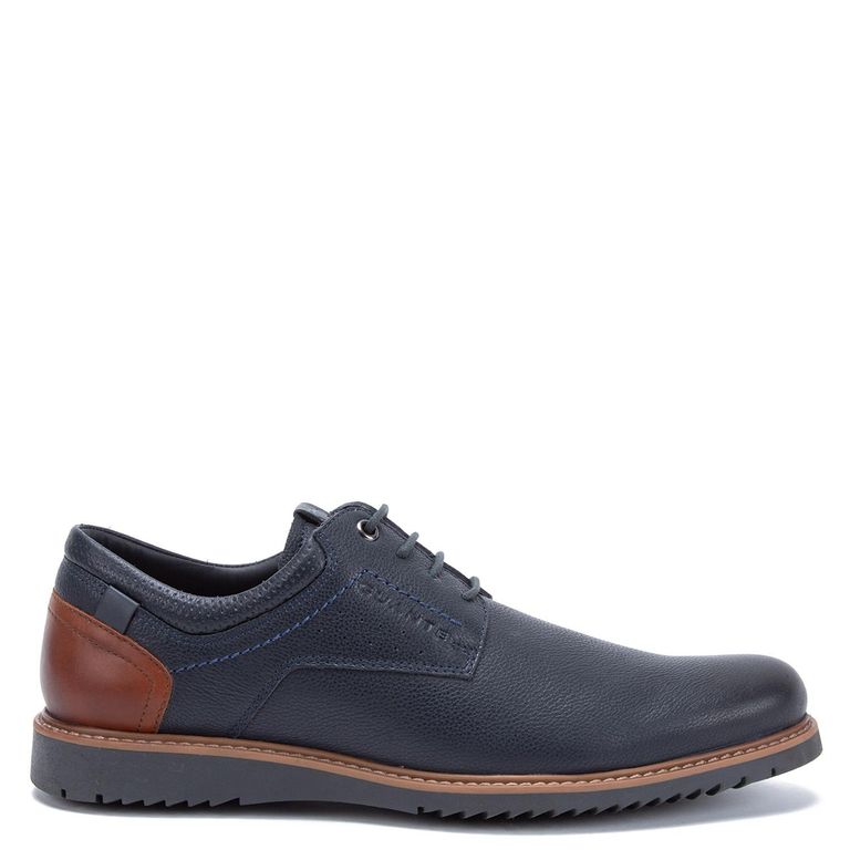 Zapato de cuero hombre marino Nantes 0035970