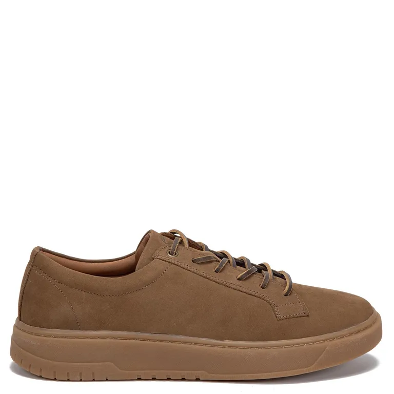 Zapatilla de cuero hombre camel Hong Kong