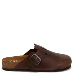 GUANTE - Sandalia de cuero hombre chocolate Creta