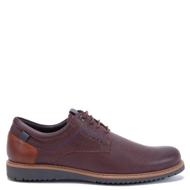 Zapato de cuero hombre burdeo Nantes 0035969
