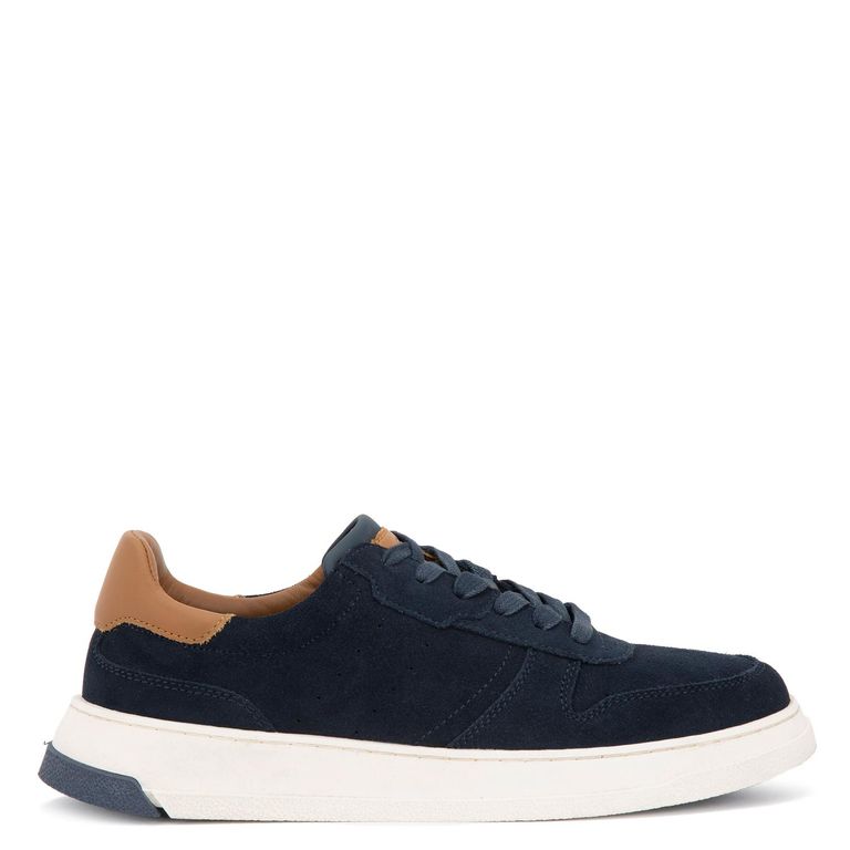 Zapatilla de cuero hombre marino Oslo