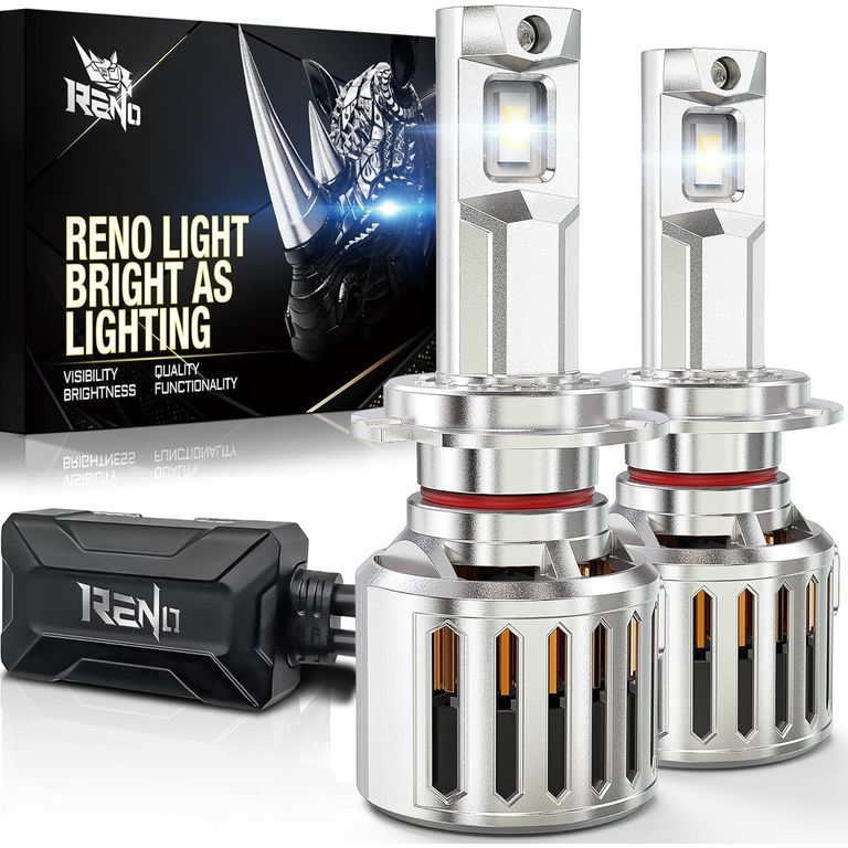 GENERICO Foco Antiniebla RENO H7 Luz Blanca 6000K con Ventilador