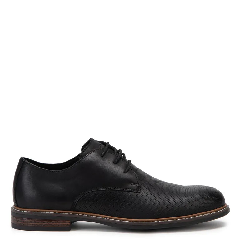 Zapato de cuero hombre negro Albury