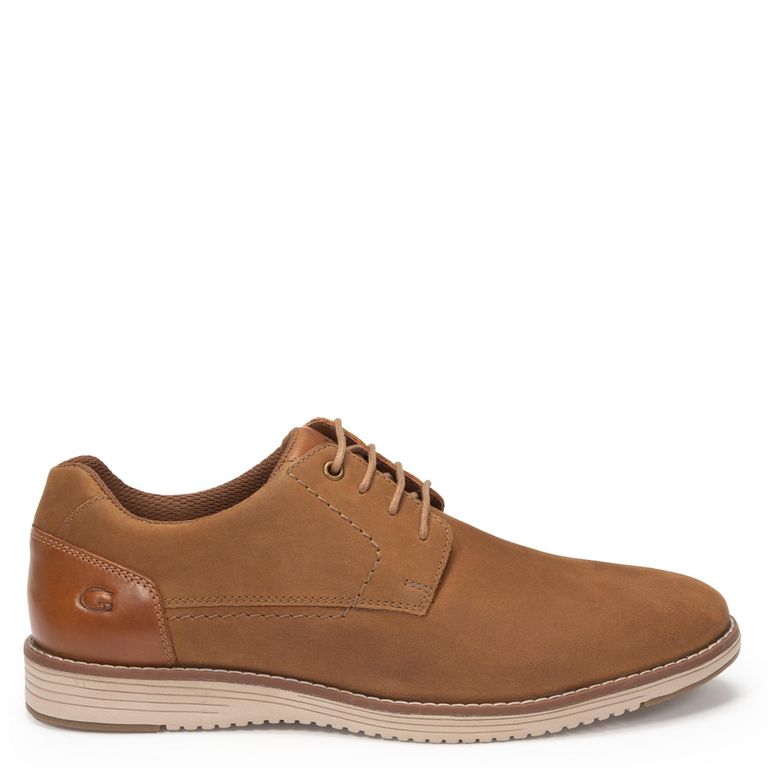 Zapato de cuero hombre camel Segovia