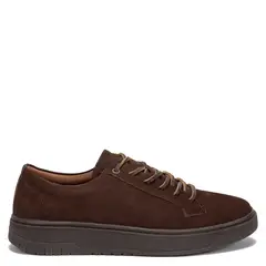 GUANTE - Zapatilla de cuero hombre chocolate Hong Kong