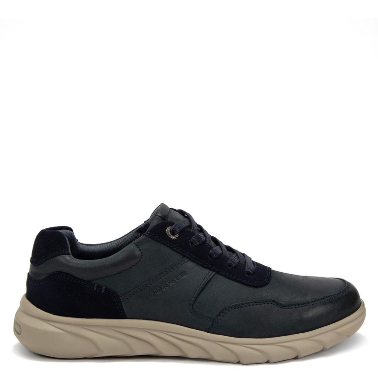 Zapato de cuero hombre marino Mumbai 0036406