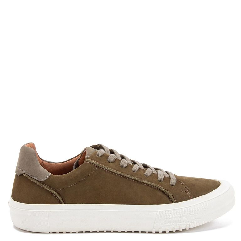 Zapatilla de cuero hombre Olivo Doha 0036052